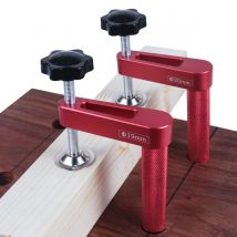 19mm / 20mm 1pc/2 stücke Hunde loch klemme Holz bearbeitungs bank Stopp bank Hunde klemme Aluminium legierung Desktop feste Clip-Hold-Klammern