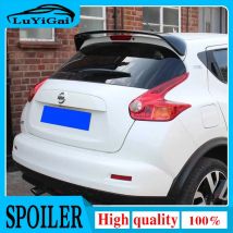 Per Nissan Juke Spoiler 2010 2011 2012 2013 2014 2015 Materiale ABS di alta qualità Auto Ala posteriore Primer Colore Ala posteriore Spoiler labbro