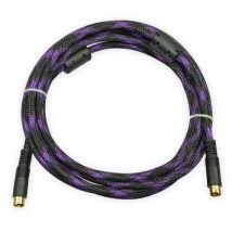 S-Videokabel S Videoleitung 4-polig 4P Stecker auf Stecker M/M TV-Ausgang Video für TV HDTV DVD VCR LCD