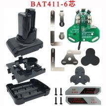 dawupine BAT411 Li-Ion Batterie Kunststoff Fall PCB lade Schutz Bord Gehäuse Shell Box Für Bosch 10,8 V 12 V BAT412A BAT413A