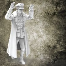 1/35  WWII Soldier Prisoner, Resin Model figure soldier, WWII Military themes, Unassembled and unpainted kit