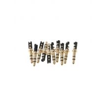 20 Pcs 3.5mm 3 Pole Male Plug Soldering Earphone Headphone Audio Jack Adapter