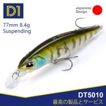 D1 Heißer Minnow Angeln Locken Aussetzung Sinkende 77mm/8,4g 65mm/5g Künstliche Wobbler Salzwasser süßwasser Bass Barsch Tackle