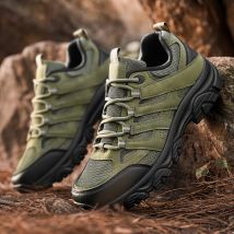 Männer Wanderschuhe Mesh Trekking Schuhe Outdoor Jagd Taktische Stiefel Anti-slip Waten Trainer Atmungsaktive Militär Stiefel Männlich