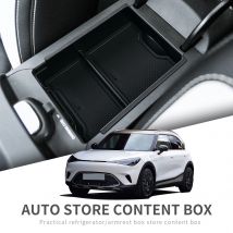 für Smart # 1 Smart # 3-Fach Auto-Mittelkonsolen-Armlehnen-Aufbewahrungsbox Organizer Innenraum-Zubehör Zentrale Ordnungslösung