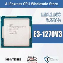 Intel Xeon E3-1270V3 3,5 GHz Quad-Core Acht-Thread 8M 80W E3 1270 V3 Computer CPU Prozessor Server E3 1270V3 Paket LGA 1150