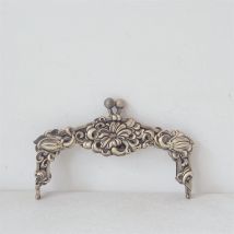 16,5 cm * 8 cm Antik Messing Zinklegierung 1 Stück Metallrahmen Kussverschluss Schloss Obag Geldbörse Herstellung DIY Handwerk Tasche Clutch Münzbörse Rahmen