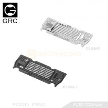 GRC 1/18 Edelstahl-Dekorationsblatt für TRX-4M TRX4MT Ford F150 Wassertank, Upgrade-Optionsteile # G183AS / G183AB