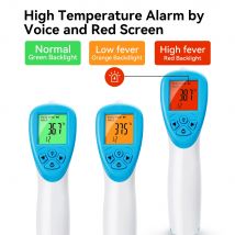 Medizinisches digitales Stirnthermometer Stirnthermometer Baby-/Erwachsenentemperatur Berührungsloses medizinisches Maß SCHNELLER VERSAND
