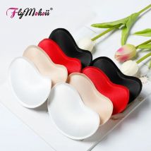 1 Paare/los Frauen Dessous Zubehör Weiß Nude Schwamm Badeanzug Pads Brust Brust Enhancer Schaum Bh Einsatz für Badeanzüge