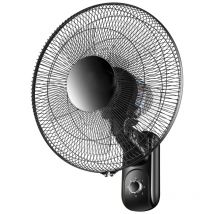 Wandmontierter elektrischer Ventilator für den Haushalt, 220 V/60 W, 16-Zoll-Wohnzimmer-Küchenventilator mit 3 Geschwindigkeiten einstellbar, intelligente Version/mechanisch