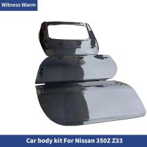 Dla Nissan 350Z Z33 2003-2009 Panel tylnych drzwi Obudowa tylna pokrywa Wykończenie z włókna węglowego