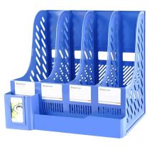 Büro Schreibtisch Organizer Schreibwaren Datei Ordner Organizer A4 Dokument Datei Lagerung Box Multifunktions Kunststoff Datei Halter Tablett