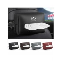 Car Tissue Organizer Bag Paper Towel Storage Box for Lexus LS LC RZ IS350 ES300 GS350 CT200h GX460 LX570 RX500h NX30 Accessories