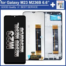 6.6 ''LCD per Samsung M23 M236B Display LCD Touch Screen Digitizer Assembly per Samsung M236 SM-M236B SM-M236B/DS LCD con cornice