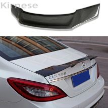 Für Mercedes CLS Klasse W218 Spoiler Carbon Hinten Stamm Spoiler Flügel R Stil 2011 2012 2013 2014