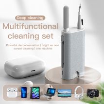 Zestaw szczotek do czyszczenia słuchawek 5 w 1 Aparat fotograficzny Tablet Laptop Ekran telewizora Narzędzia do czyszczenia zestawu słuchawkowego Pióro do czyszczenia Airpod Pro 3 2 1