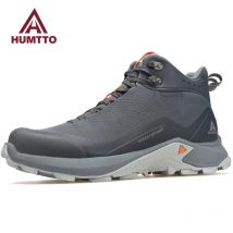 HUMTTO Stivaletti da trekking impermeabili Sport invernali Scarpe da trekking per uomo Designer di lusso Arrampicata all'aperto Caccia Scarpe da ginnastica da uomo