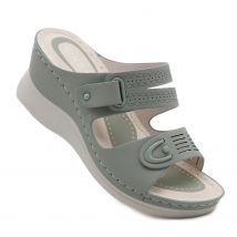 Sommer Frauen Plattform Hausschuhe Mode Retro lässig Strands chuhe weibliche ortho pä dische Sandalen Peep Toe Komfort Sandal ias de Mujer