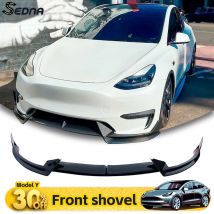 Für 2014-2018 Tesla Modell y Front stoßstange Lippen Kinn Diffusor Sport Spoiler Deflektor Body Kit Tuning Zubehör