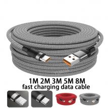Kabel USB TYPE C do szybkiego ładowania LIGHTNING 3m 5 metrów USB C Android Micro USB Przedłużacz do