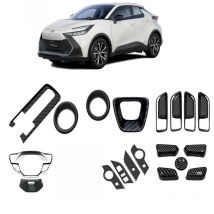 Interior Accessories For Toyota CHR C-HR 2024 2025 Gear Shift Panel Window Switch Button Air Outlet Cover Decoration Stickers