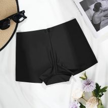 Hot Sale High Stretchy leichte Slip Biker Shorts nahtlos kein Aufrollen Seide Gym Yoga Boxer Legging Frauen Shorts Höschen