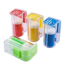 1 Pcs Bee Königin Kennzeichnung Catcher Kunststoff Einhand Marker Flasche Plunger Plüsch Imker Werkzeug Garten Imker Königin Bee Catcher