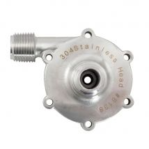 KegLand 25 W Edelstahlkopf für MKII Hochtemperatur-Magnetantriebspumpe mit 1/2 Zoll BSP