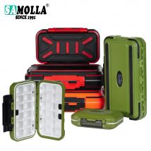 Wasserdichte Angel geräte Box Angel zubehör Werkzeug Aufbewahrung sbox Angelhaken locken gefälschte Köder boxen für Karpfen fischer