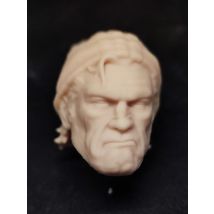 1/12 The Punisher Frank Castle Jon Bernthal Ray Stevenson Man Figure Comics Unpainted Head Sculpt For 6" Ml Mafex Shf Body