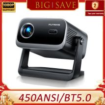 Wimius Mini Proiettore 450 ANSI full hd 1080P Supporto Proiettori 4k Film Fascio Smart tv Video LED Home Theater Proyector Beamer