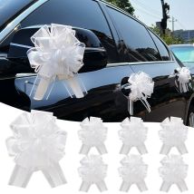 10 pezzi grande matrimonio tirare fiocco nastri fiore sedie per auto decorazione confezione regalo di Natale imballaggio forniture per feste di compleanno artigianato per la casa