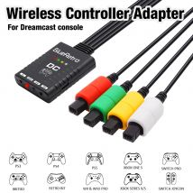 Adattatore per Controller Wireless RetroScaler BlueRetro per Console SEGA DreamCast per Controller PS3 PS4 PS5 8bitdo Switch Pro WiiU