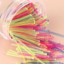 Anti-allergie Kunststoff Ohrringe Pins 60 Stücke/200 stücke Transparent Regenbogen Mix Farbe Stud Ohrringe Für Frauen Schmuck Accessroies