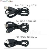 1PC Nuovo Gioco USB Caricatore Dati Cavo di Alimentazione di Ricarica Cavo per Nintendo DS Lite DSL NDSL Per NDSi 3DS Nuovo 3DS XL LL NDS GBA SP
