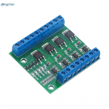 MOS FET 4-Kanal-Puls-Trigger-Schalter-Controller-Board PWM Optokoppler Opto-Isolator-Treiberplatine für Motor-LED-Licht