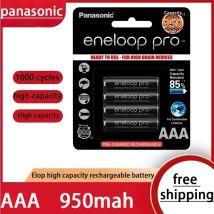 Batteria originale Panasonic Eneloop Pro 950mAh AAA per torcia giocattolo fotocamera batterie