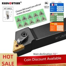 1-teiliges Set MTJNR2020 MTJNR1616 MTJNR2525 Außendreieck Drehmeißelhalter TNMG Hartmetall-Wendeschneidwerkzeug-Set drehstahl drehmaschine werkzeug drehmaschine zubehör