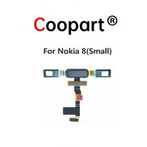 New Coopart For Nokia 8 Ta1052 Ta1004 Home Button Menu Back Key Touch ID Fingerprint Sensor Ribbon Flex Cable Replacement Parts