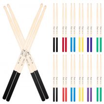SLADE 5A 7A Drum Sticks Professional Maple Drumsticks Non-slip Rubber Grip Colorful Drumsticks Percussion Instrument Accessories