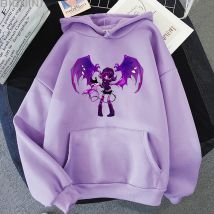 Felpe con cappuccio Murder Drones Uzi Horror Anime Stampa Streetwear Hip Hop Moda Ragazze Pullover Harajuku Abbigliamento estetico Felpa con cappuccio unisex