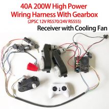 Elektroauto-Kabelbaum für Kinder mit Lüfterkühlung, Ersatzteile für Kinderfahrten auf dem Auto