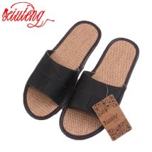 Neue 2022 Berühmte Marke Casual Männer Sandalen Sommer Leder Leinen Hausschuhe Sommer Schuhe Flip-Flops Schnelle Versand