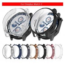 Custodia morbida in TPU Full Frame per OnePlus Watch 2 Protezione schermo Accessori per copertura paraurti per OPPO Watch X