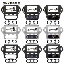 SKYFAME Für Ford Mondeo 4 MK4 Galaxy Auto Rahmen Fascia Adapter Canbus Box Decoder Android Radio Dash Fitting Panel Kit