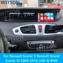 System multimedialny Android Auto do Renault Scenic 3 Grand Scénic III Radio samochodowe Nawigacja Audio Carplay
