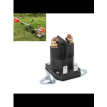 12V Starter Relay Brass Coil Silver Plated Contact Relay for Vehicle and Home Appliances Lawn Mower Relay