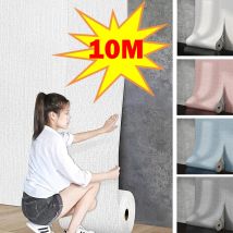 50cm Lniana Wodoodporna Naklejka Ścienna Samoprzylepna Tapeta w Rolce Odpowiednia do Dekoracji Tła w Kuchni, Sypialni, Salonie