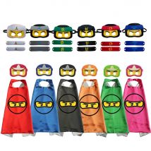 Ninja Boy Geburtstagsumhang, personalisierter Geburtstagsumhang, einzigartiger Jungenumhang, einzigartige Geburtstags-Superheldenumhänge, Ninja Kinderumhänge